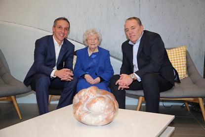 Neil Parkinson, Ella Curtin and Rob Melling