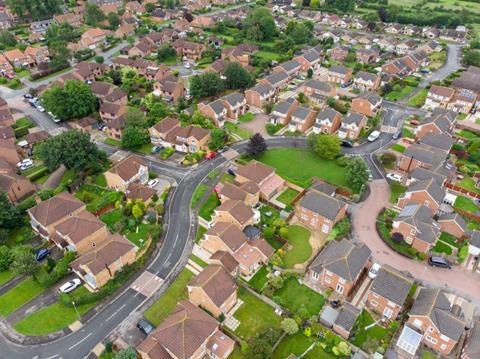 UK housing shutterstock